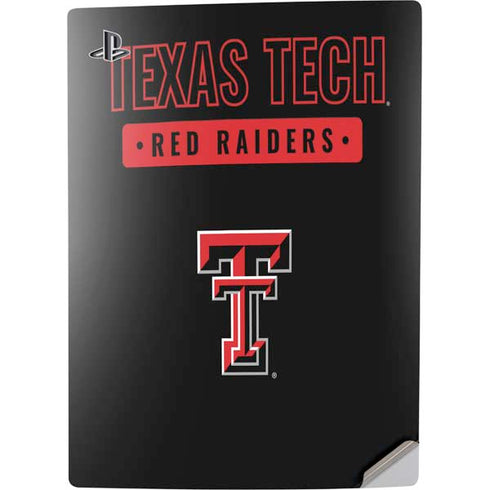Texas Tech University TT Red Raiders PS5 Digital Edition Console Skin